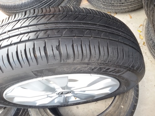ขายล้อแม็กHONDA CITY ิ15 พร้อมยางปี13  4 ล้อ