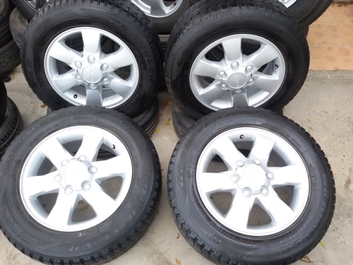 ขายล้อแม็กISUZU GOLD Series 16 ยางปี14   4 ล้อ