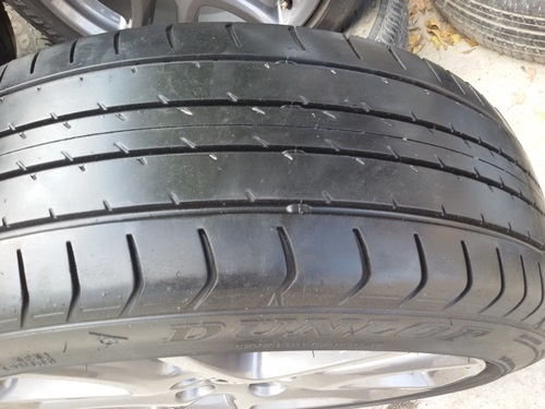 ขายล้อแม็กซ์ Mazda 2 ขอบ16(สีกัล)ยาง195/45/16 ปี 12  4 ล้อ