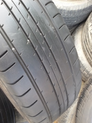 ขายล้อแม็กซ์ Mazda 2 ขอบ16(สีกัล)ยาง195/45/16 ปี 12  4 ล้อ