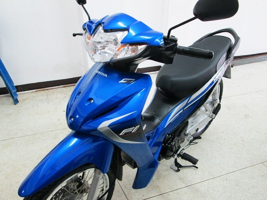 ขาย Wave 110I สตาร์ทมือ ปี 2014 ไมล์แท้ 6488 กม รถครอบครัวยอดนิยม เครื่องยนต์หัวฉีดประหยัดน้ำมัน สภาพสวย เครื่องแน่ๆ สีน้ำเงิน ดำ