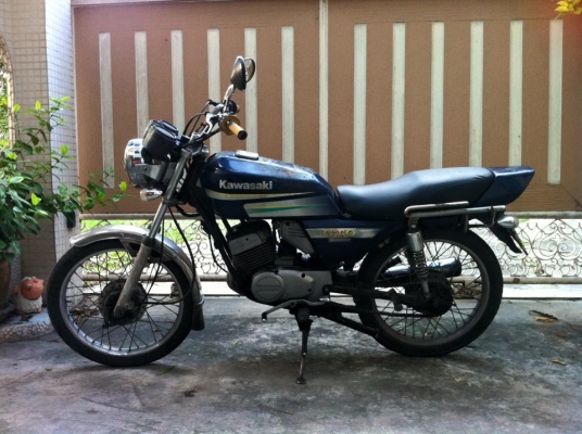 ขออนุญาติขาย KAWSAKI GTO 125 MARK 4 ตัวล่าสุด สีน้ำเงิน