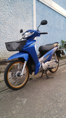 Wave110i สตาร์ดมือ (ไมล์ขาว) รถบ้านแท้ๆ เอกสารพร้อมโอน ภาษี พรบครบถึง59