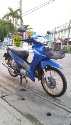 Wave110i สตาร์ดมือ (ไมล์ขาว) รถบ้านแท้ๆ เอกสารพร้อมโอน ภาษี พรบครบถึง59