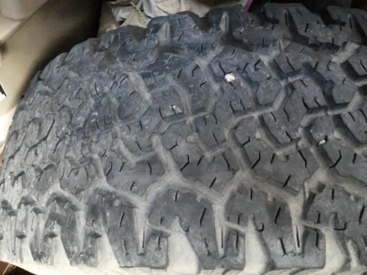 ยาง BF265 70 16 ปี11 ไม่มีปะ ไม่มีบั้ง