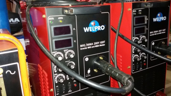 ขายเครื่องเชื่อม ซีโอทู WELPRO MIG/MMA 200Y IGBT  (200แอมป์)
