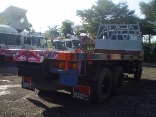 สิบล้อ มิตรซู ไอ้หลง FN527MA195 2เพา10สปีส พื้นเรียบ ยาว6.50ม สภาพดีสวยกริบพร้อมวิ่งงาน ทะเบียนพร้อมโอน