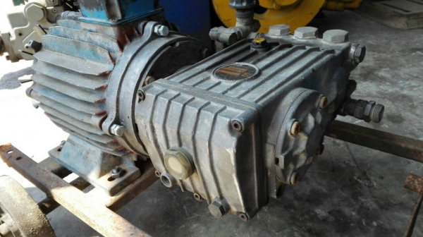 ====== Sold Out!! ====== ปั้มอัดฉีดแรงดันสูง Inter Pump Italy แรงดัน 200 Bar ขนาด 7.5 HP. ไฟ 380V. พร้อมใช้งาน 089-2499-123 นครปฐม