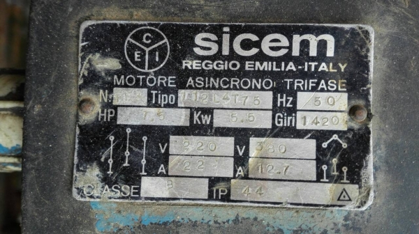 ====== Sold Out!! ====== ปั้มอัดฉีดแรงดันสูง Inter Pump Italy แรงดัน 200 Bar ขนาด 7.5 HP. ไฟ 380V. พร้อมใช้งาน 089-2499-123 นครปฐม