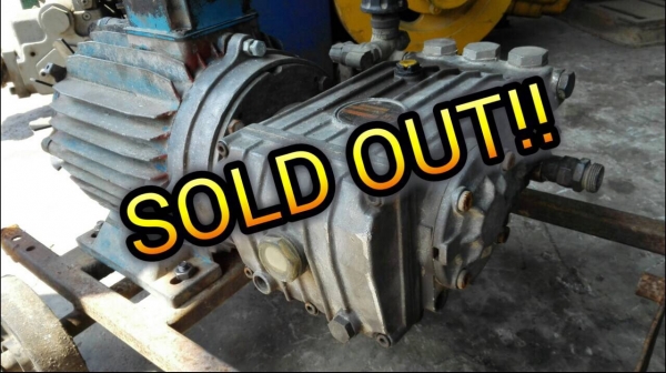 ====== Sold Out!! ====== ปั้มอัดฉีดแรงดันสูง Inter Pump Italy แรงดัน 200 Bar ขนาด 7.5 HP. ไฟ 380V. พร้อมใช้งาน 089-2499-123 นครปฐม