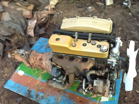 ขายเครื่องมังกรทอง  ISUZU 4-JA1 พร้อมเกียร์