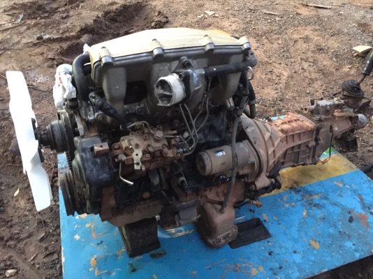 ขายเครื่องมังกรทอง  ISUZU 4-JA1 พร้อมเกียร์