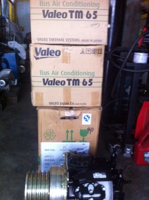 จำหน่าย คอมรถบัส รถบรรทุก valeo24v มีให้ใช้แล้วที่วิกรมแอร์บัส TM65,TM21