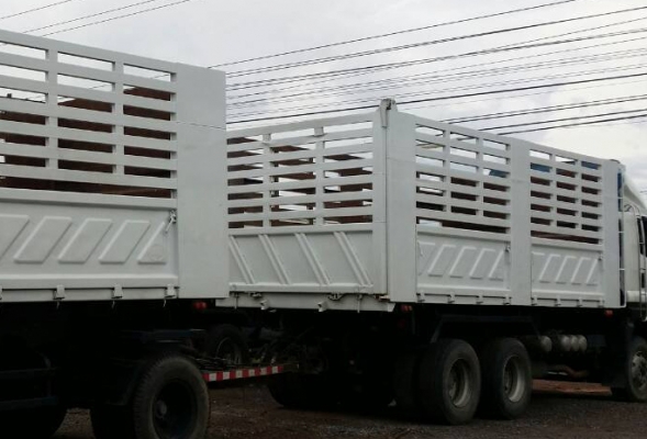 10ล้อ ISUZU DECA FXZ-360 ยูโร3 พ่วงแม่ลูกดั้มเกษตรสามมิตรฯ **ขาย ISUZU DECA-360 EURO-3 22ล้อพ่วง แม่/53 +ลูก/54 ดั้มเกษตรสามมิตร สภาพสวย บาง พร้อมใช้งาน ISUZU DECA FXZ-360 EURO-3 ปี53 เครื่องเดิม เกียร์เดิม แห้งดี แน่น แรง ไม่เยิ้ม