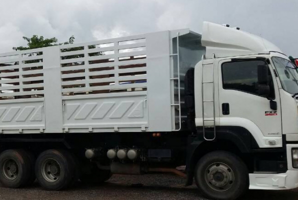 10ล้อ ISUZU DECA FXZ-360 ยูโร3 พ่วงแม่ลูกดั้มเกษตรสามมิตรฯ **ขาย ISUZU DECA-360 EURO-3 22ล้อพ่วง แม่/53 +ลูก/54 ดั้มเกษตรสามมิตร สภาพสวย บาง พร้อมใช้งาน ISUZU DECA FXZ-360 EURO-3 ปี53 เครื่องเดิม เกียร์เดิม แห้งดี แน่น แรง ไม่เยิ้ม