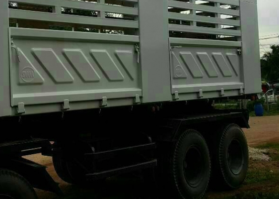 10ล้อ ISUZU DECA FXZ-360 ยูโร3 พ่วงแม่ลูกดั้มเกษตรสามมิตรฯ **ขาย ISUZU DECA-360 EURO-3 22ล้อพ่วง แม่/53 +ลูก/54 ดั้มเกษตรสามมิตร สภาพสวย บาง พร้อมใช้งาน ISUZU DECA FXZ-360 EURO-3 ปี53 เครื่องเดิม เกียร์เดิม แห้งดี แน่น แรง ไม่เยิ้ม