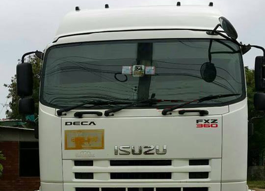 10ล้อ ISUZU DECA FXZ-360 ยูโร3 พ่วงแม่ลูกดั้มเกษตรสามมิตรฯ **ขาย ISUZU DECA-360 EURO-3 22ล้อพ่วง แม่/53 +ลูก/54 ดั้มเกษตรสามมิตร สภาพสวย บาง พร้อมใช้งาน ISUZU DECA FXZ-360 EURO-3 ปี53 เครื่องเดิม เกียร์เดิม แห้งดี แน่น แรง ไม่เยิ้ม