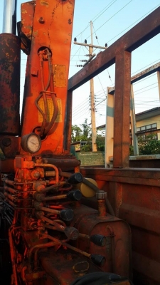 ขาย6ล้อ มิตซูFUSO 195ปี43เครน TADANO3ตัน3ปอก มีวินสลิงท้ายพร้อมชุดยก เครื่องดีทะเบียนเต็ม ภายในสวย สภาพวิ่งใช้งานทางไกล