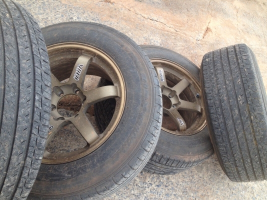 ขายล้อแม็ก TE 37 18 พร้อมยาง 265 60 18