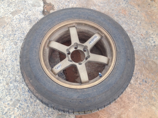 ขายล้อแม็ก TE 37 18 พร้อมยาง 265 60 18