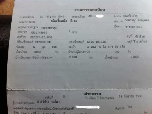 ขายไอ้หลงTD เพลาบุ๋มเสื้อลายพร้อมใช้7แสนถ้วน