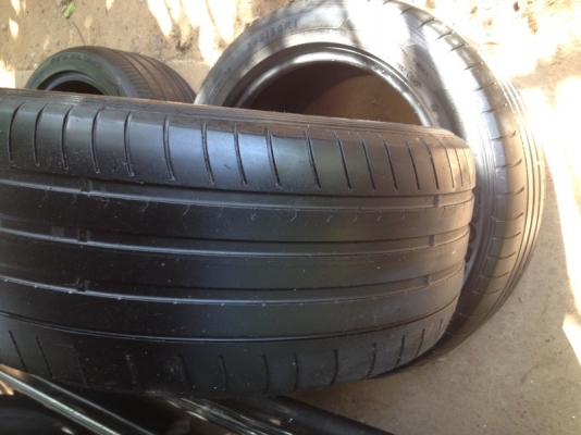 ขายล้อแม็ก 5 รู ขอบ 18 พร้อมยาง 245 40 18 245 50 18