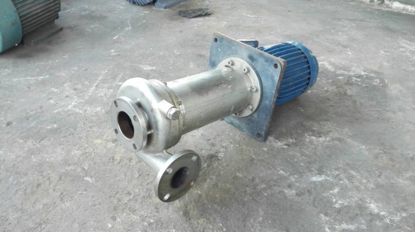 Sale>> ปั้มน้ำหอยโข่งสแตนเลส TECO 3 HP. 380V. 2850 RPM. ใบพัดทองเหลือง สภาพสวยสดใหม่ 089-2499-123(Line)