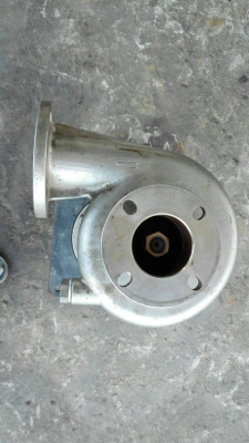 Sale>> ปั้มน้ำหอยโข่งสแตนเลส TECO 3 HP. 380V. 2850 RPM. ใบพัดทองเหลือง สภาพสวยสดใหม่ 089-2499-123(Line)