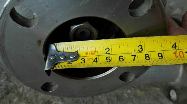 Sale>> ปั้มน้ำหอยโข่งสแตนเลส TECO 3 HP. 380V. 2850 RPM. ใบพัดทองเหลือง สภาพสวยสดใหม่ 089-2499-123(Line)