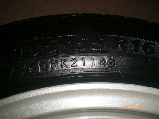 แม็ก ENKEI pro1 16x7 พร้อมยาง185-55-16 ปี14 แม็ก ENKEI pro1 16x7 พร้อมยาง185-55-16 ปี14