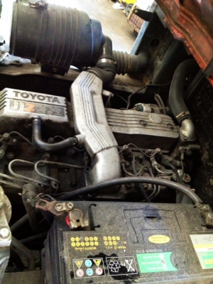 forklift Toyota 5fd50 ดีเซล เสา 5 เมตร งาคีบ/หนีบ bale camp forklift Toyota 5fd50 ดีเซล เสา 5 เมตร งาคีบ/หนีบ bale camp