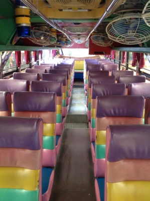 ขายรถบัสพัดลมทรงสามเสา 12 เมตร รับส่งพนักงานพร้อมใช้