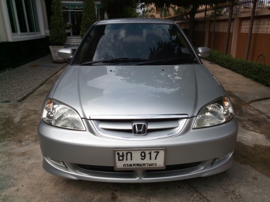 Honda civic 1.7VTEC  ตัวท๊อปสุด เบาะหนัง ติด LPG Versus พร้อมใช้งานเลยครับ