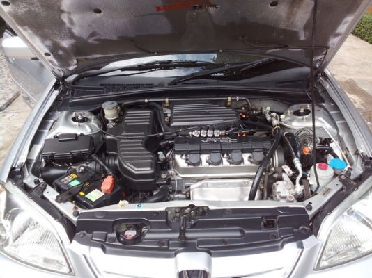 Honda civic 1.7VTEC  ตัวท๊อปสุด เบาะหนัง ติด LPG Versus พร้อมใช้งานเลยครับ
