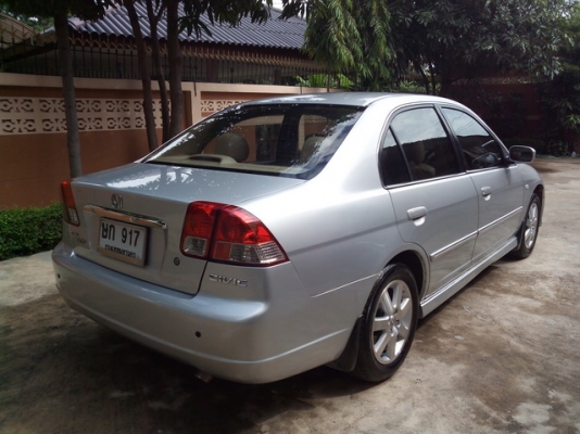 Honda civic 1.7VTEC  ตัวท๊อปสุด เบาะหนัง ติด LPG Versus พร้อมใช้งานเลยครับ