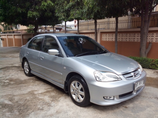 Honda civic 1.7VTEC  ตัวท๊อปสุด เบาะหนัง ติด LPG Versus พร้อมใช้งานเลยครับ