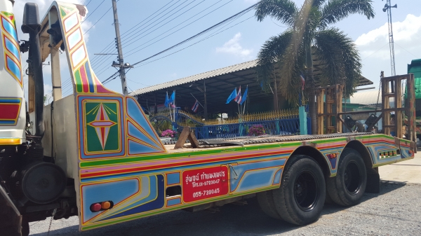 ขายรถเทรลเลอร์ 10 ล้อ HINO 2 เพลา เครื่อง EP100 = 280 แรงม้า บรรทุกรถเกี่ยวข้าว ขายรถเทรลเลอร์ 10 ล้อ HINO 2 เพลา เครื่อง EP100 = 280 แรงม้า บรรทุกรถเกี่ยวข้าว