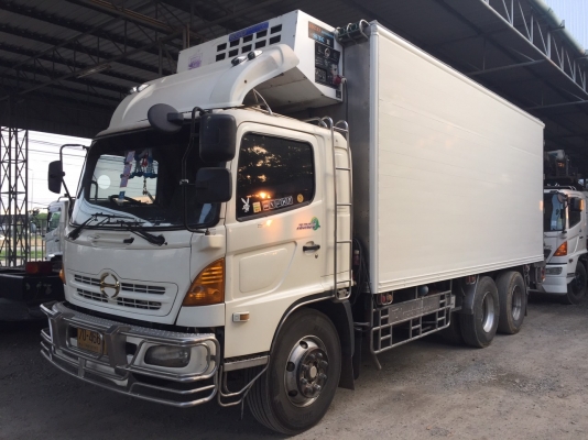 ขายรถ10ล้อ HINO MEGA FL  เพลาเดียว ตู้เย็น ใช้ไฟฟ้าได้ ยาว 6.3 ม. สภาพพร้อมใช้งานสนใจติดต่อ089-8914921คุณตุ๊กตา