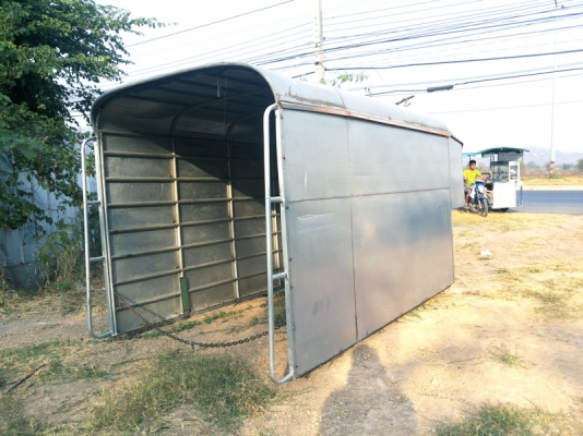 กระบะมีหลังคา ยาว330 ชม. สูง280ชม.