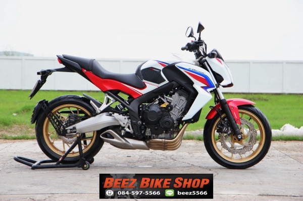 <<ดาวน์ 55,000>>ขาย HONDA CB650F ปี 2014 สภาพนางฟ้า ทะเบียนพร้อมโอน