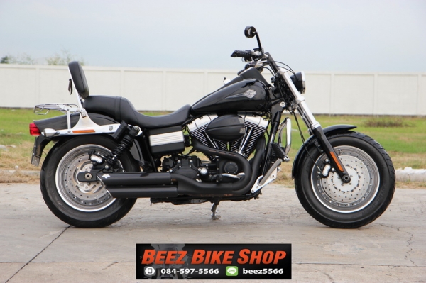 <<ดาวน์ 165,000 >>ขาย Harley-Davidson FAT BOB ปี2009 แต่งเต็มคัน ทะเบียนแท้