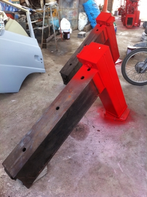 เทรน Tadano 4.5 ตัน 3 ชัก 4 ปลอก ก่อนยกลงเช็คสภาพโดยอู่เทรนที่ได้มาตรฐาน สภาพพร้อมใช้