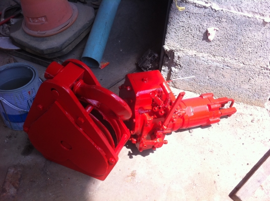 เทรน Tadano 4.5 ตัน 3 ชัก 4 ปลอก ก่อนยกลงเช็คสภาพโดยอู่เทรนที่ได้มาตรฐาน สภาพพร้อมใช้