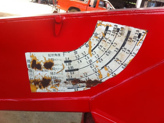 เทรน Tadano 4.5 ตัน 3 ชัก 4 ปลอก ก่อนยกลงเช็คสภาพโดยอู่เทรนที่ได้มาตรฐาน สภาพพร้อมใช้