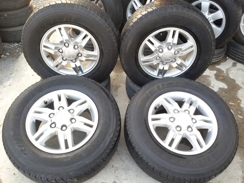ขายล้อISUZU Hilander 16 ยาง245/70/16  4 ล้อ