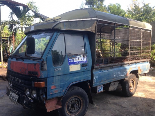 ขายรถโตโยต้าไดน่า4ล้อกลาง เครื่อง3B ยังไม่ลงเล่มเครื่องดีมากครับแน่นๆแห้ง แต่ไม่ได้ลงเล่ม แซสซีสวยทั้งเส้นยางดี ภาษีขาดปี56 เอกสารพร้อมโอน ขายถูกครับ 75000 บาท