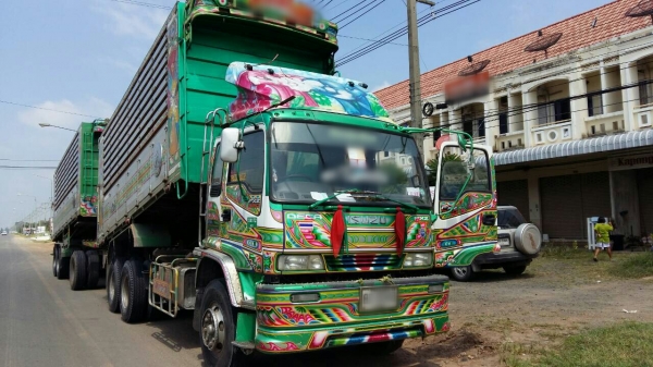 ขายดาวน์รถพ่วง 22 ล้อ แม่.ลูก กระบะเนียมคอกเกษตรดั้ม ISUZU 320 ปี.52 สภาพสวย ราคาย้อมๆ สนใจรีบจองด่วน