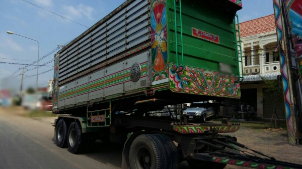 ขายดาวน์รถพ่วง 22 ล้อ แม่.ลูก กระบะเนียมคอกเกษตรดั้ม ISUZU 320 ปี.52 สภาพสวย ราคาย้อมๆ สนใจรีบจองด่วน