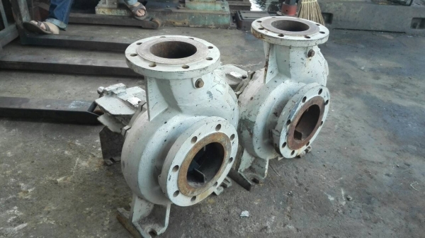 Sale>> ปั้มน้ำหอยโข่ง KSB เข้า 5"- 4" สภาพสวย มี 2 ตัว 089-2499-123(Line)