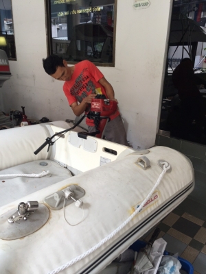 เครื่องHonda outboard 2.5แรง 4จังหวะ